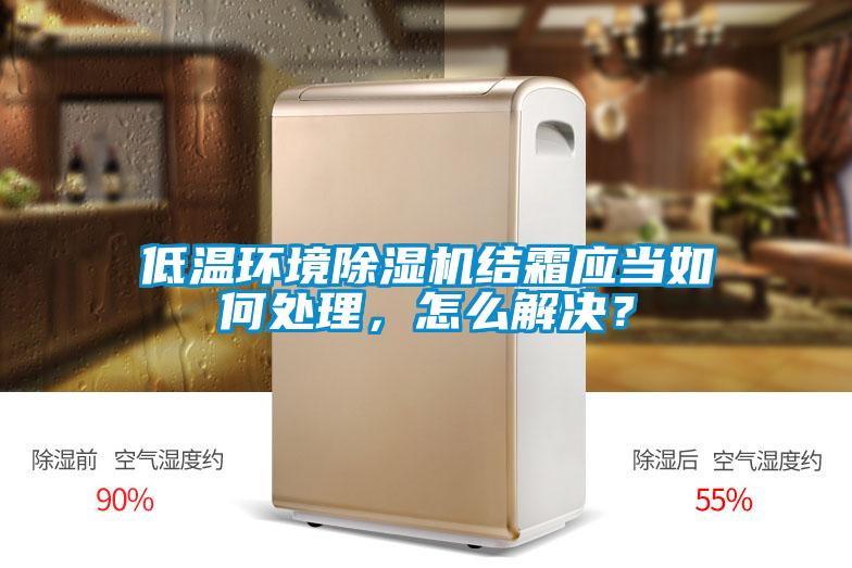 低溫環境除濕機結霜應當如何處理,怎么解決?