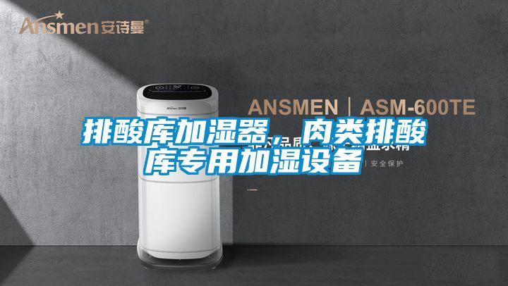 排酸庫加濕器,肉類排酸庫專用加濕設(shè)備