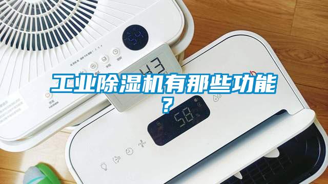 工業除濕機有那些功能?
