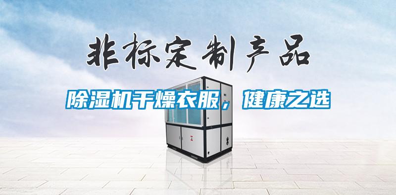 除濕機干燥衣服，健康之選