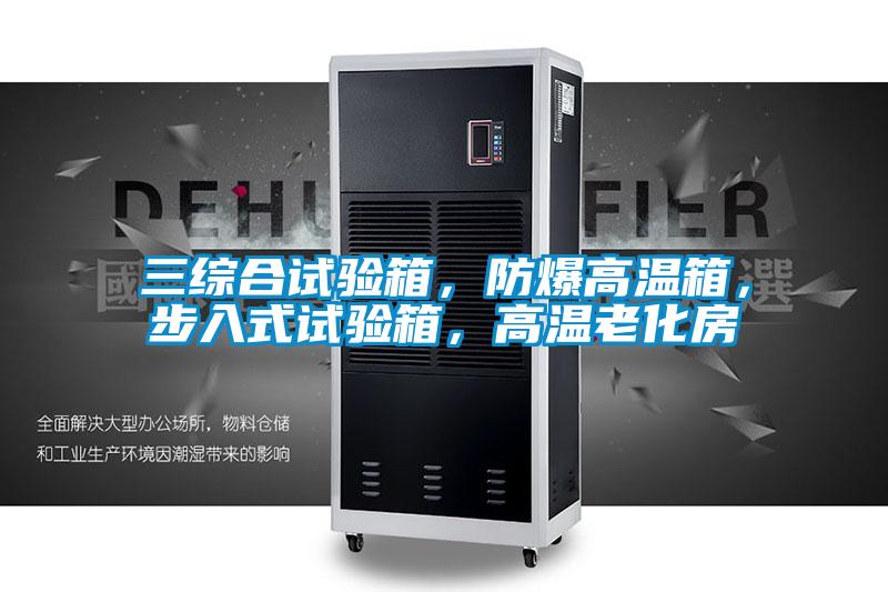 三綜合試驗箱，防爆高溫箱，步入式試驗箱，高溫老化房