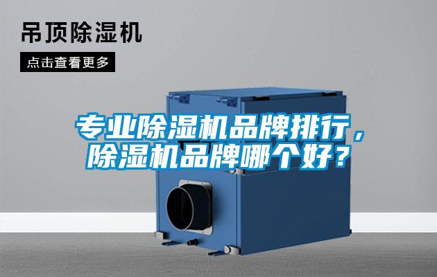 專業除濕機品牌排行,除濕機品牌哪個好?
