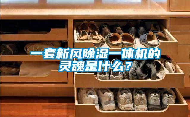 一套新風除濕一體機的靈魂是什么？