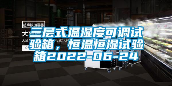 三層式溫濕度可調試驗箱,恒溫恒濕試驗箱2022-06-24