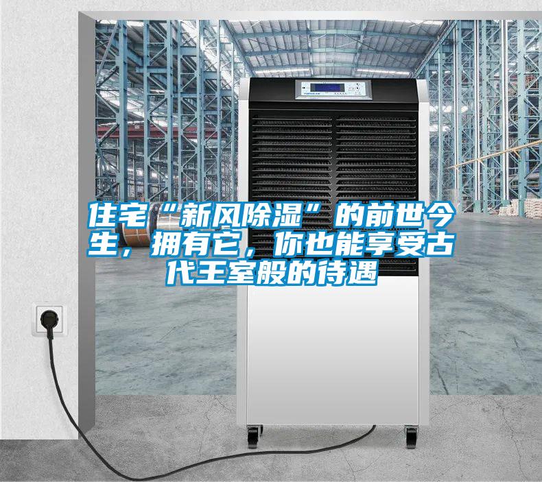 住宅“新風(fēng)除濕”的前世今生,擁有它,你也能享受古代王室般的待遇