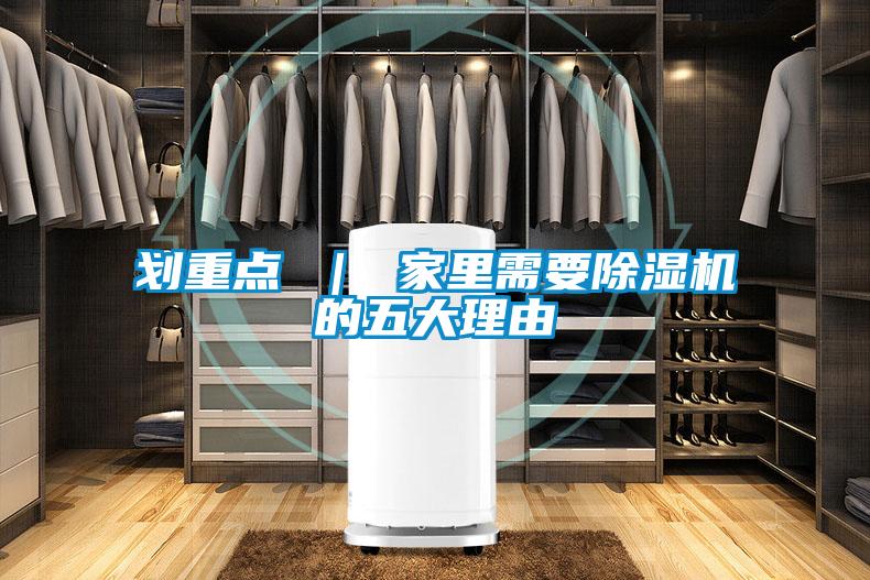 劃重點 | 家里需要除濕機的五大理由