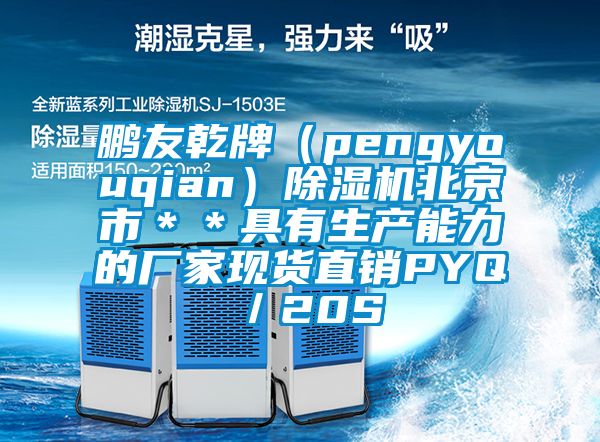 鵬友乾牌(pengyouqian)除濕機北京市**具有生產能力的廠家現貨直銷PYQ/20S